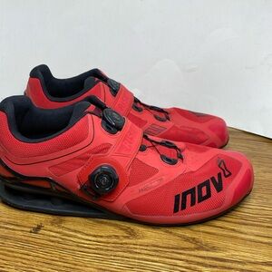 Inov-8 Fastlift 370 BOA Mens Size 11 Gym Weightlifting Cross Training Shoes Red